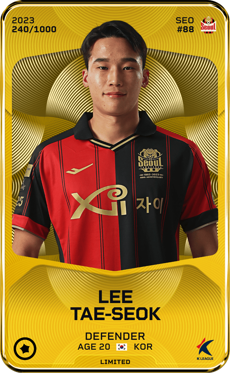 Lee Tae-Seok 2023-24 • Limited 240/1000