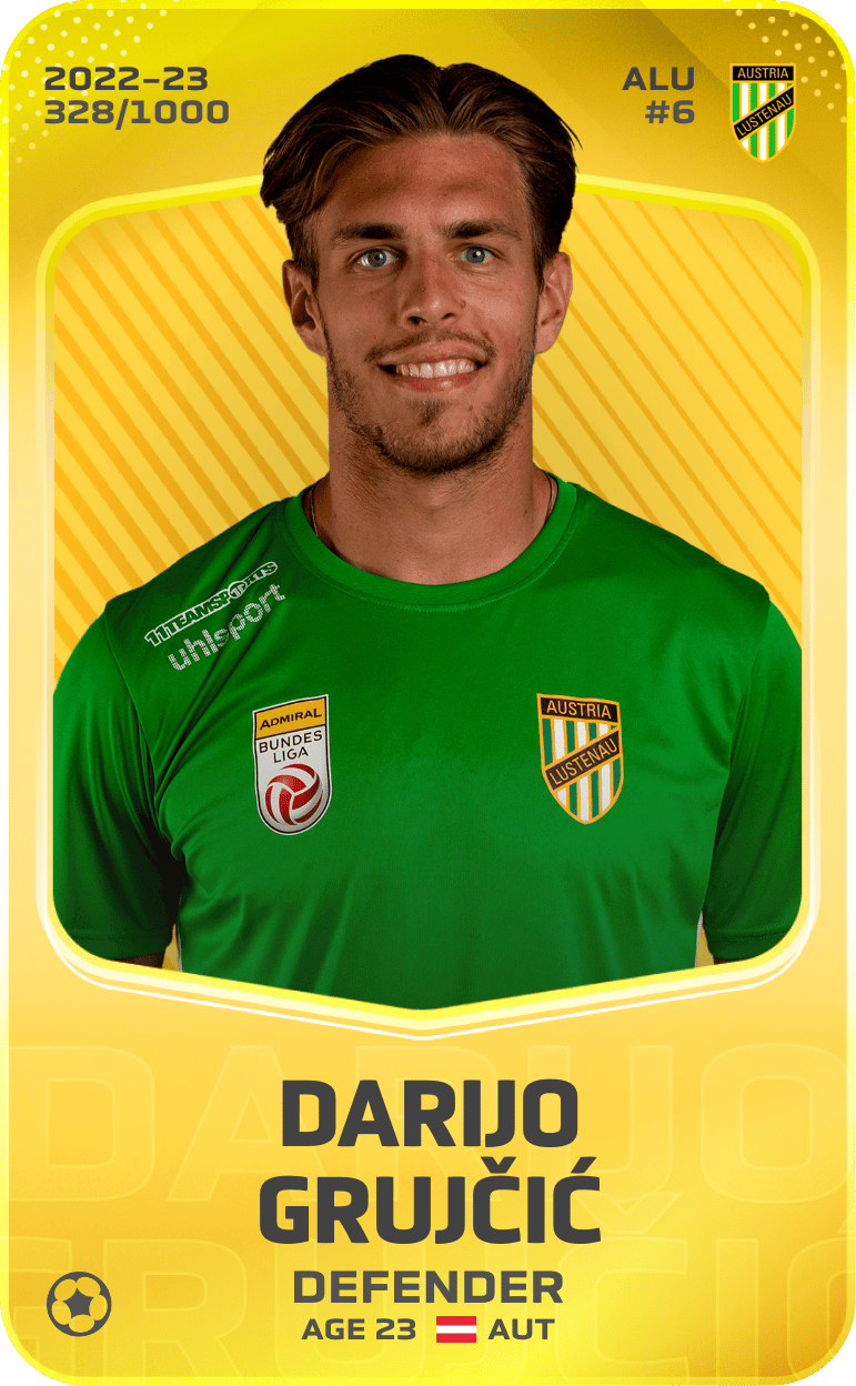 Darijo Grujčić 2022-23 • Limited 328/1000