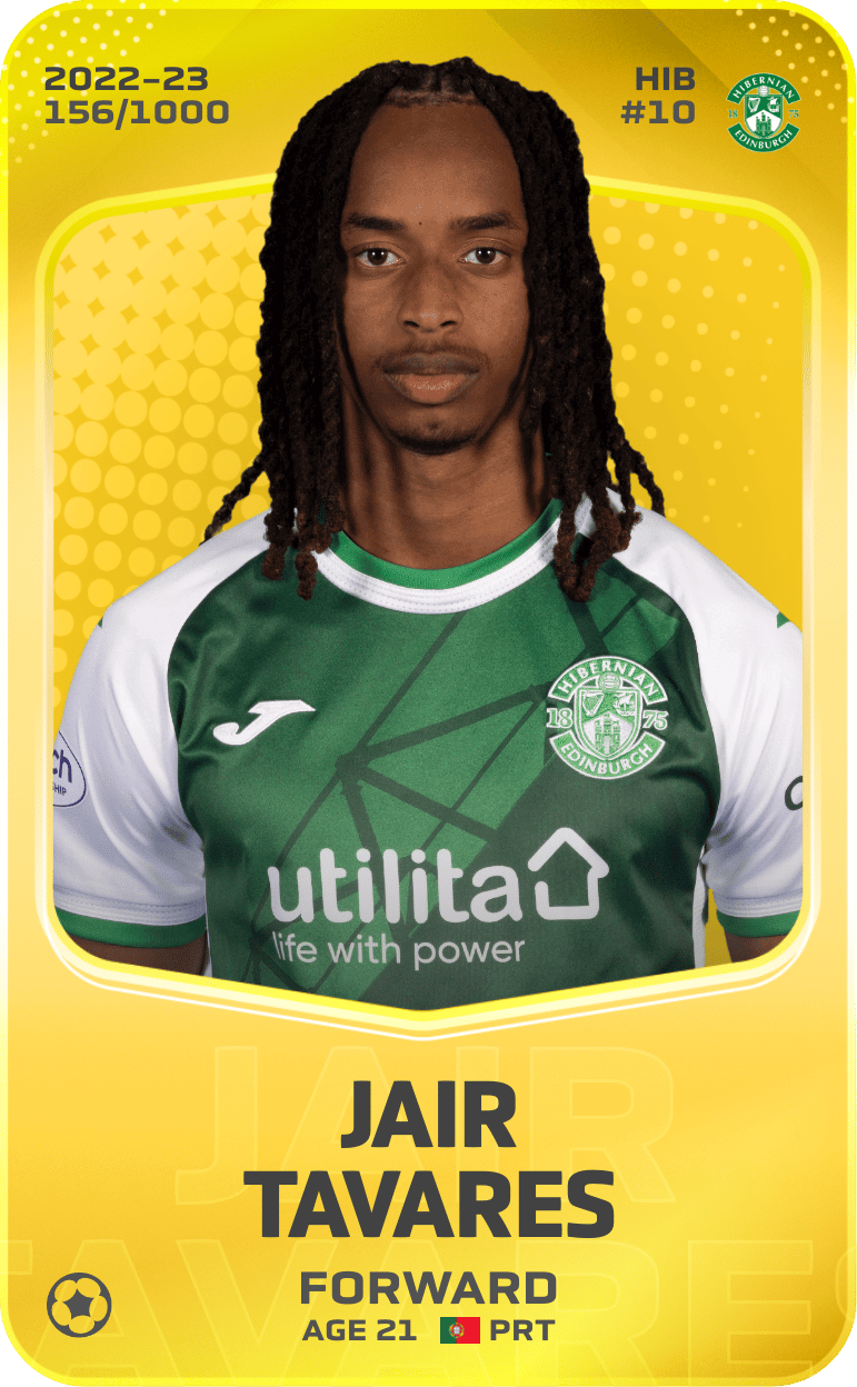 Jair Tavares 2022-23 • Limited 156/1000