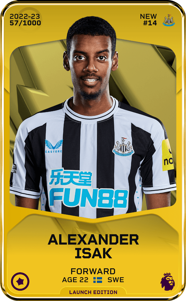 Alexander Isak 2022-23 • Limited 57/1000