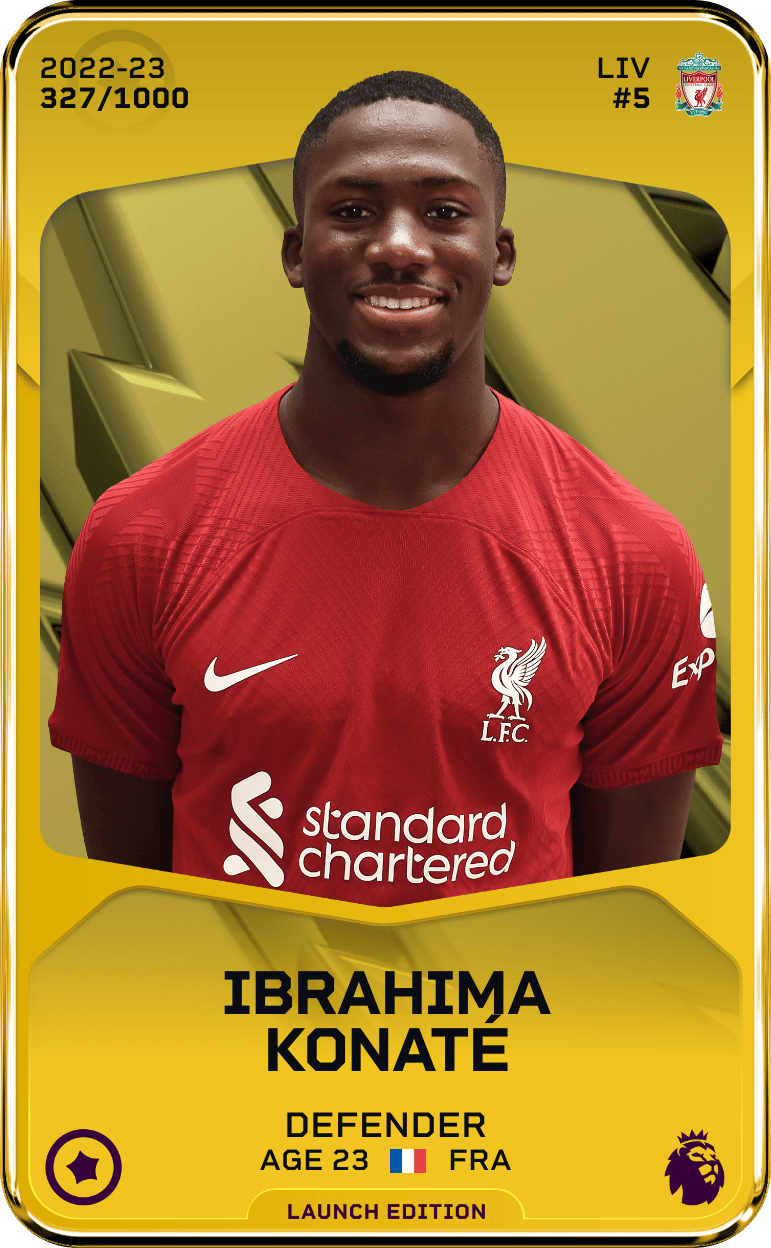 Ibrahima Konaté 2022-23 • Limited 327/1000