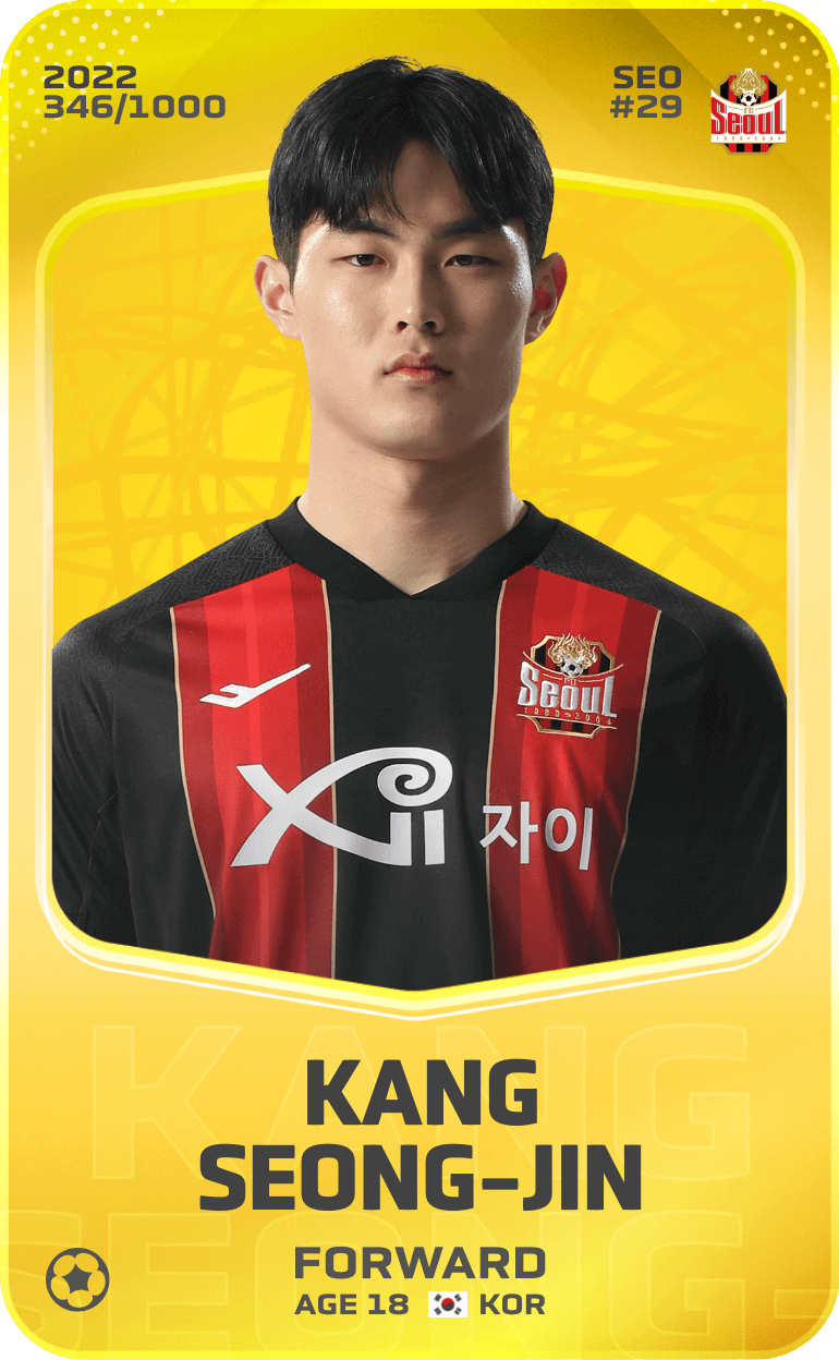 Kang Seong-Jin 2022-23 • Limited 346/1000