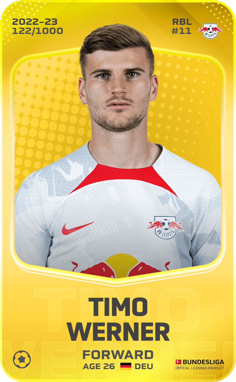 Timo Werner 2022-23 • Limited 122/1000
