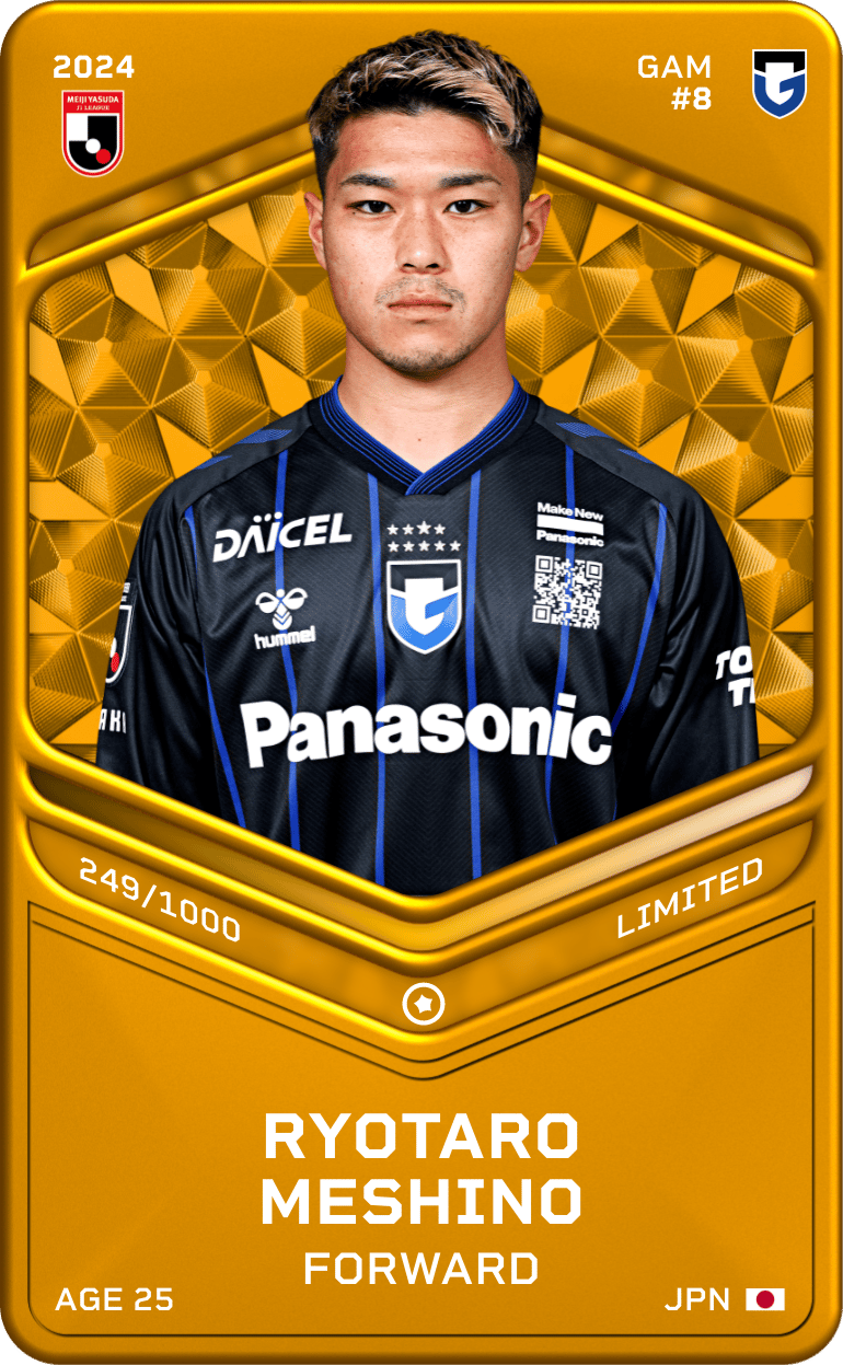 Ryotaro Meshino 2024-25 • Limited 249/1000