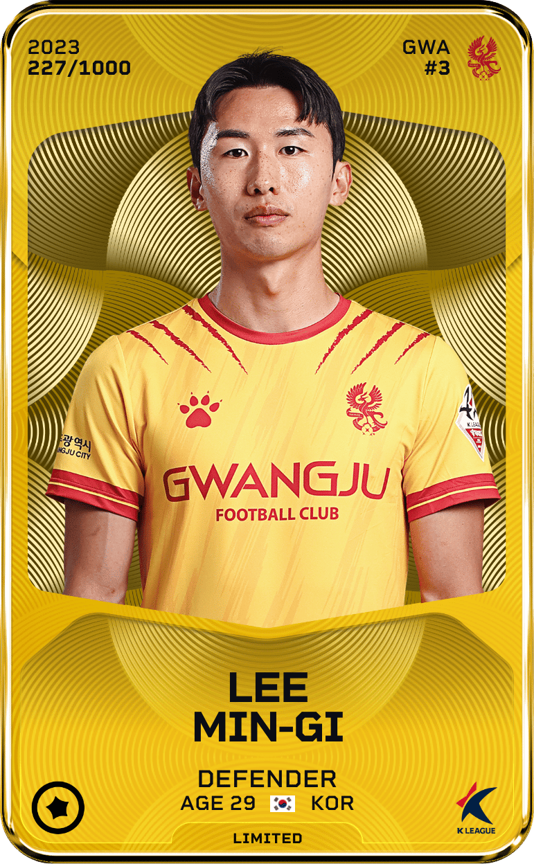 Lee Min-Gi 2023-24 • Limited 227/1000
