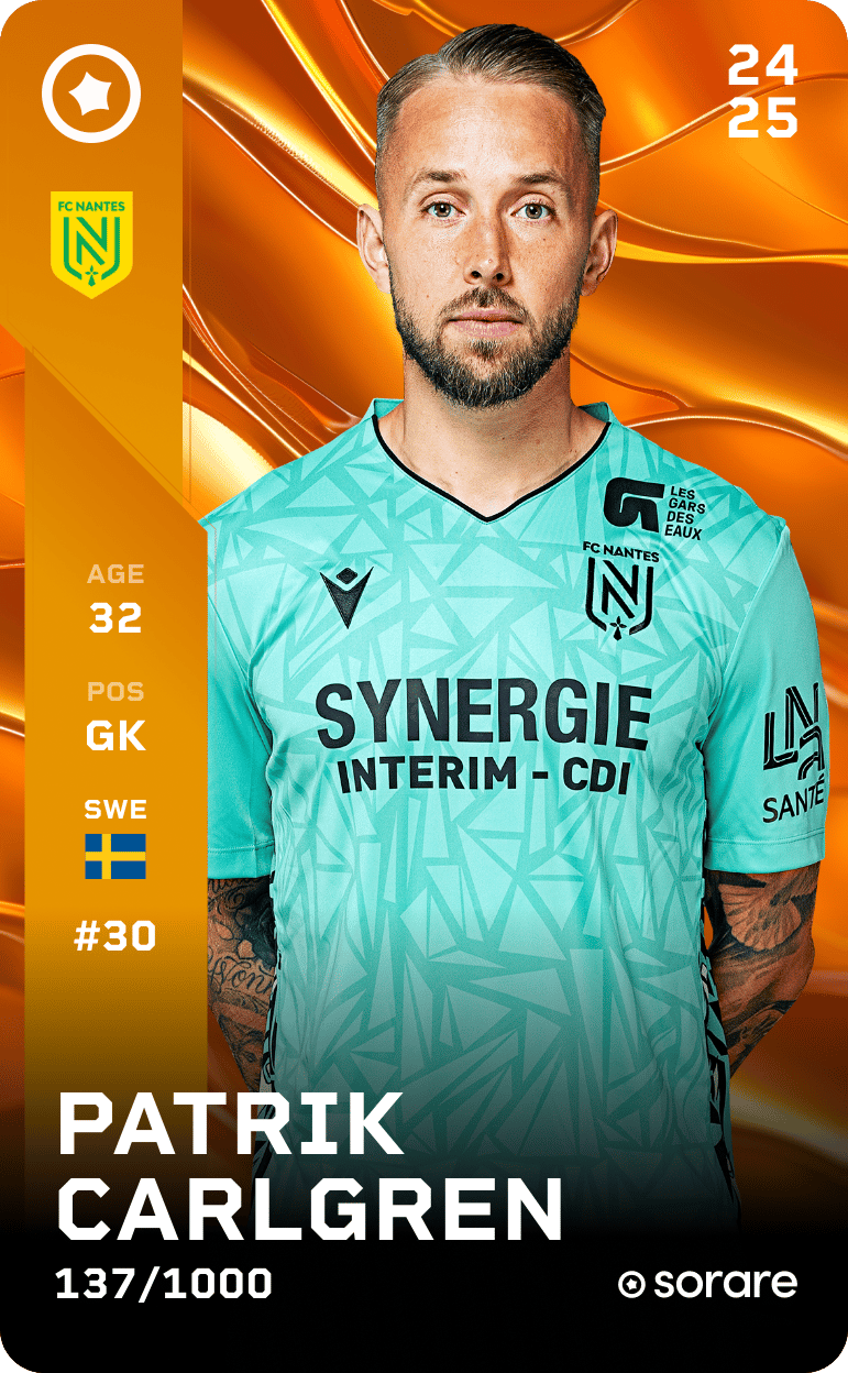 Patrik Carlgren 2024-25 • Limited 137/1000