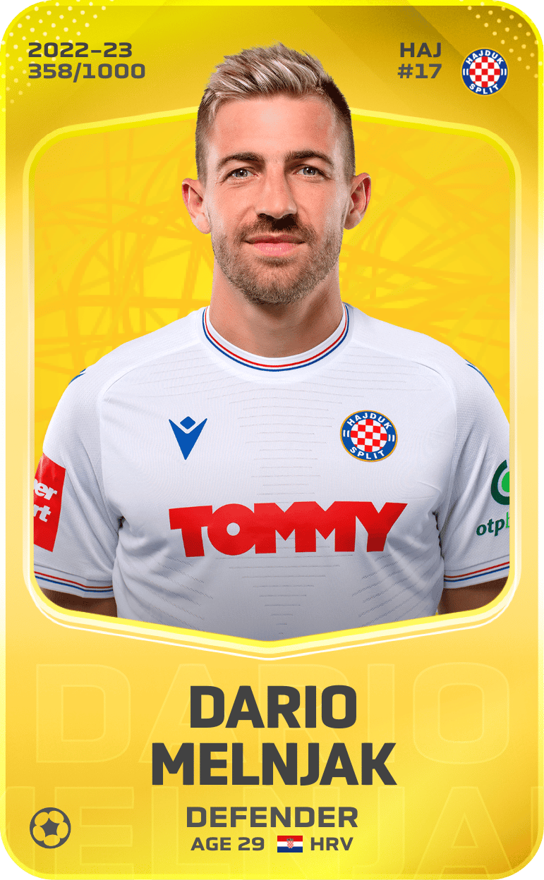 Dario Melnjak 2022-23 • Limited 358/1000