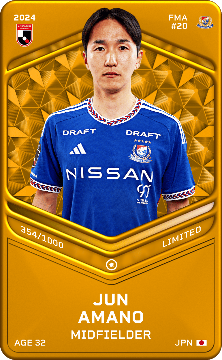 Jun Amano 2024-25 • Limited 354/1000