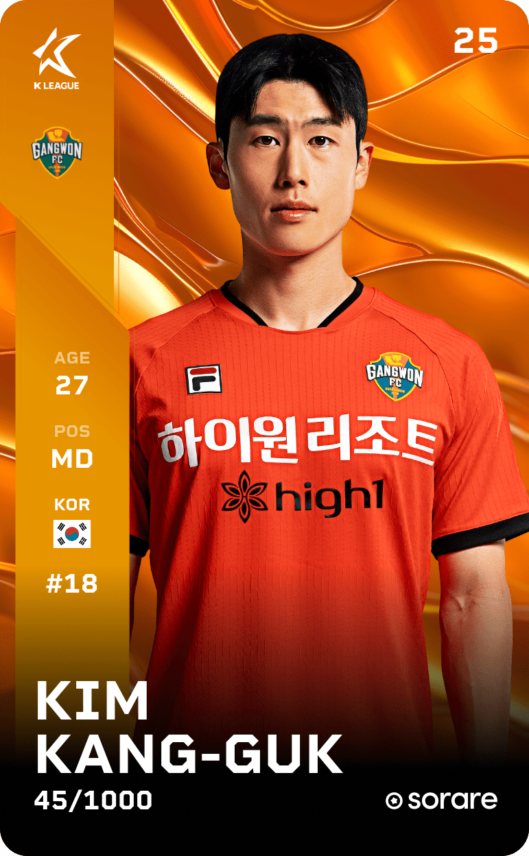Kim Kang-Guk 2025-26 • Limited 45/1000