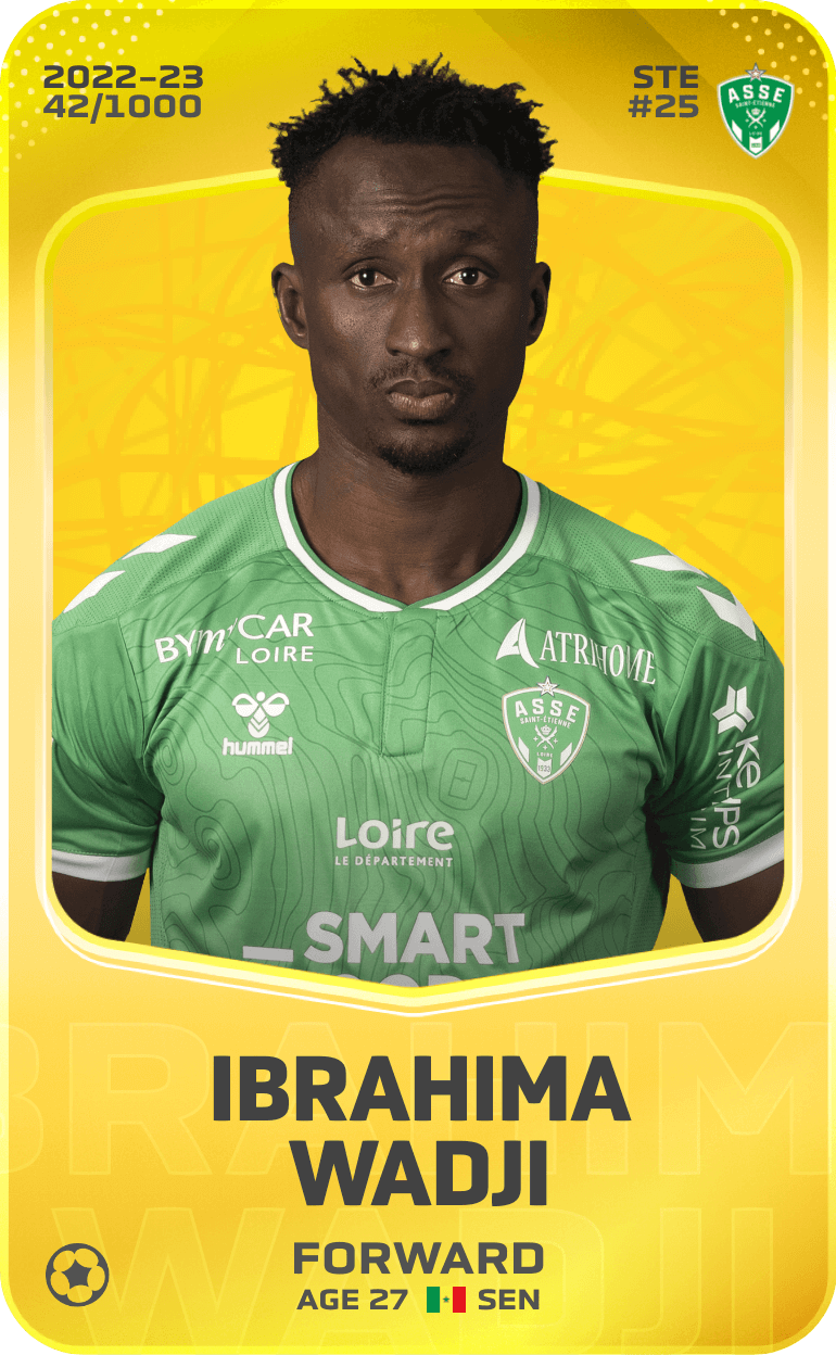 Ibrahima Wadji 2022-23 • Limited 42/1000