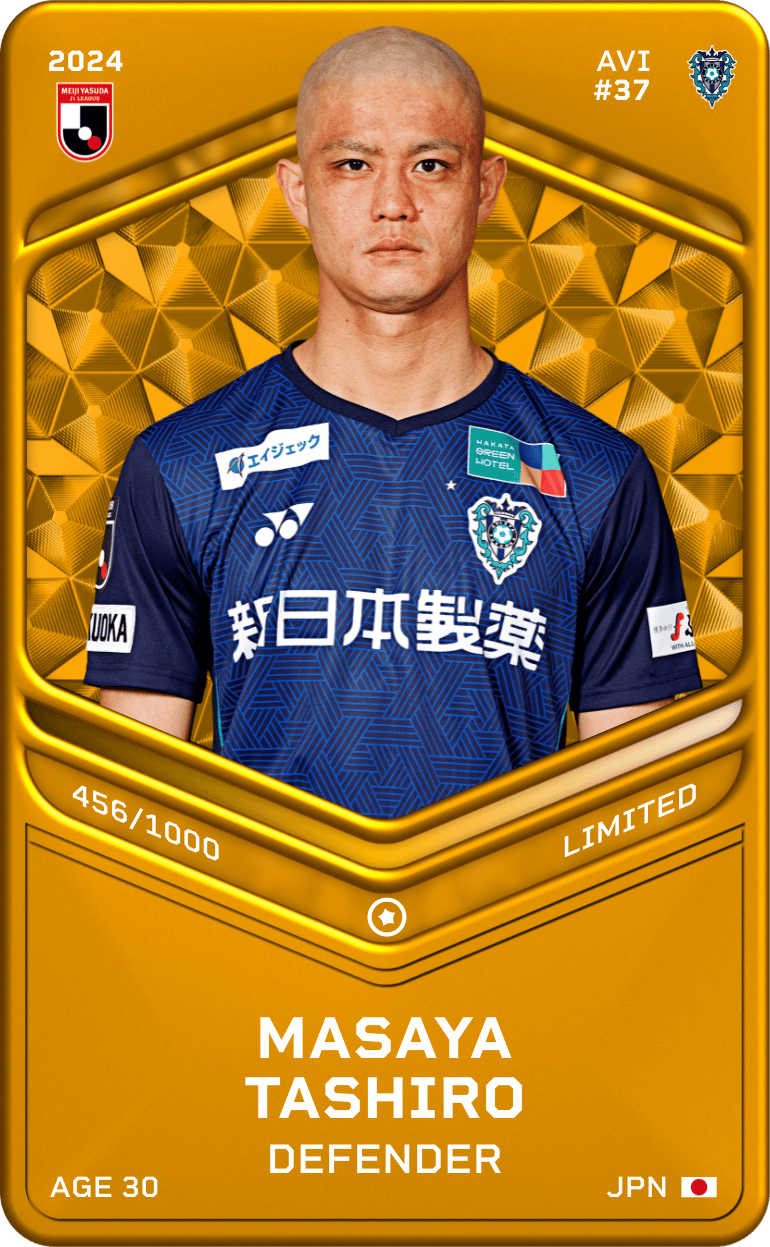 Masaya Tashiro 2024-25 • Limited 456/1000