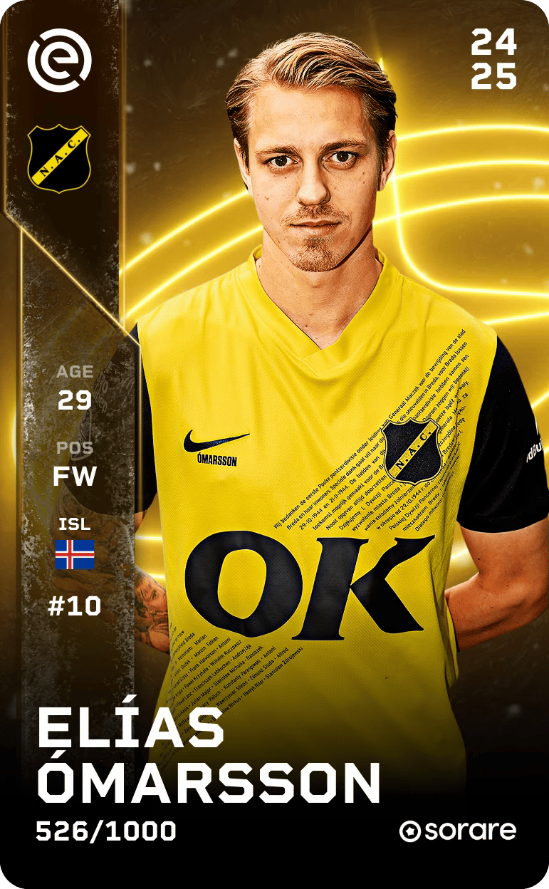Elías Ómarsson 2024-25 • Limited 526/1000