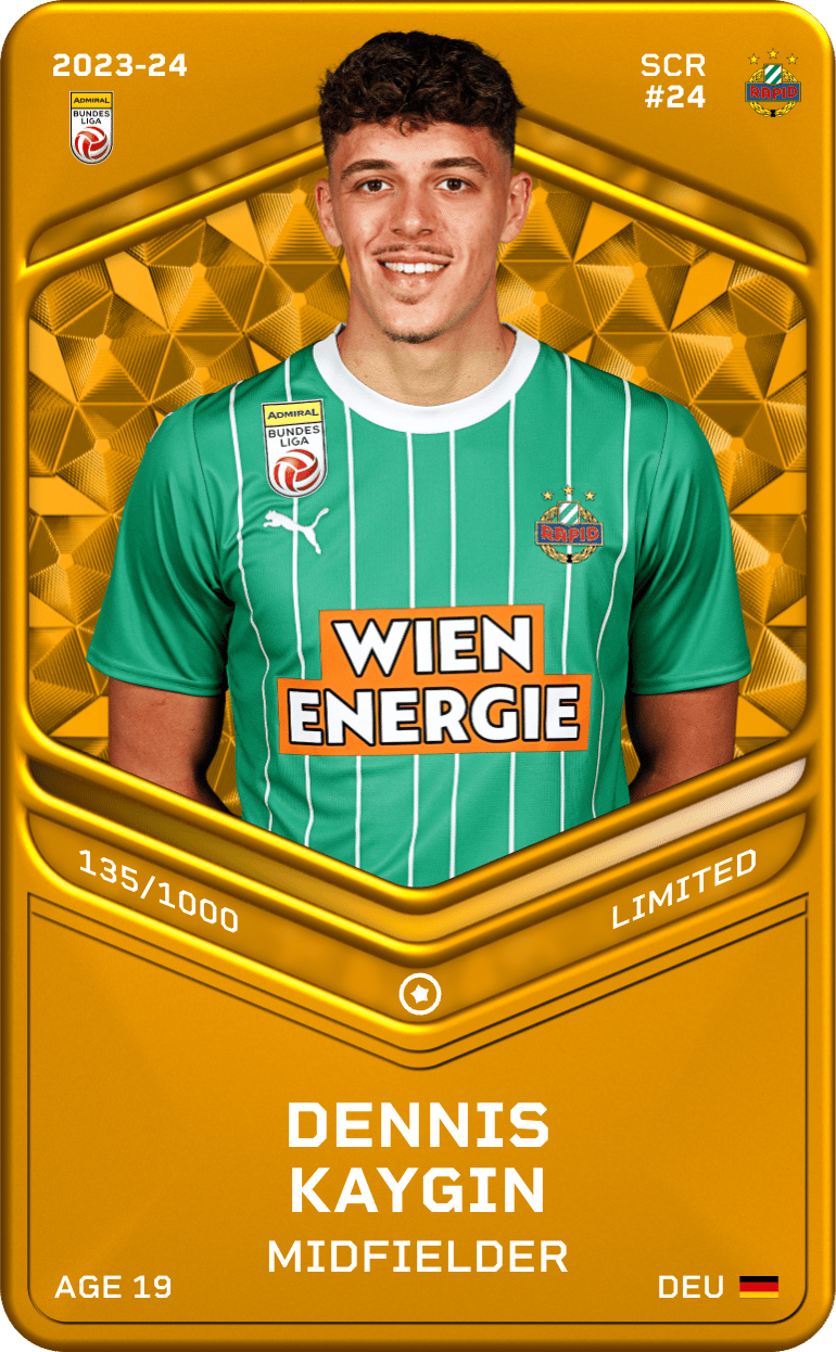Dennis Kaygin 2023-24 • Limited 135/1000