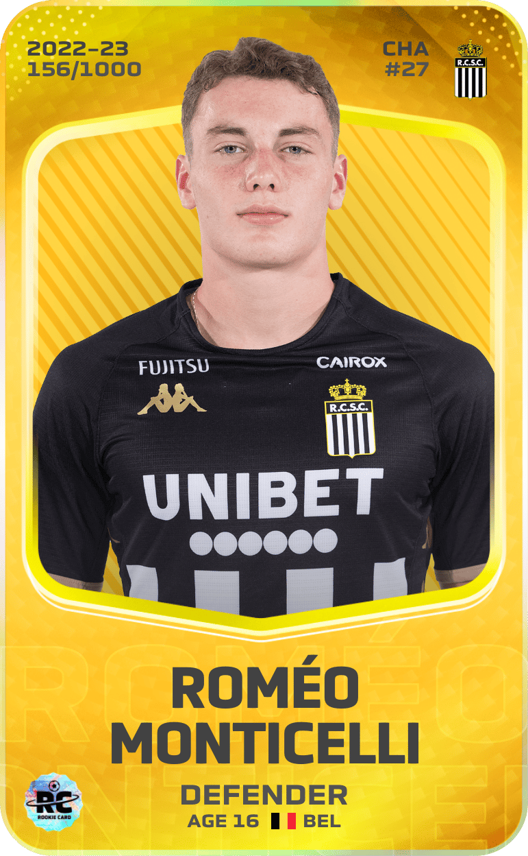 Roméo Monticelli 2022-23 • Limited 156/1000