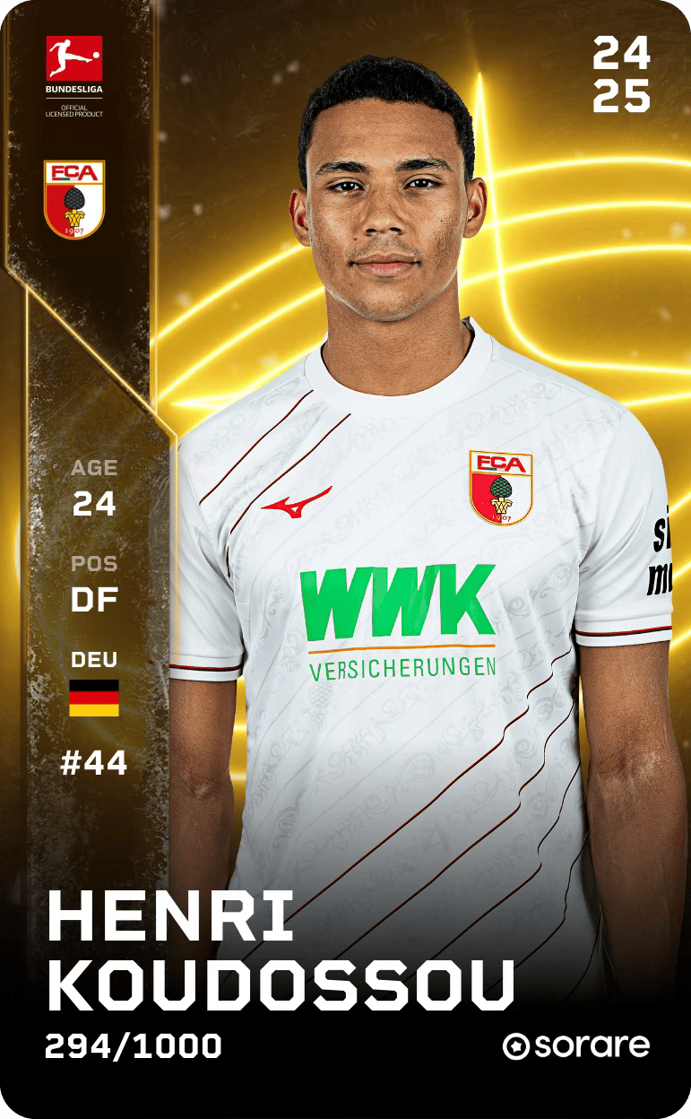 Henri Koudossou 2024-25 • Limited 294/1000