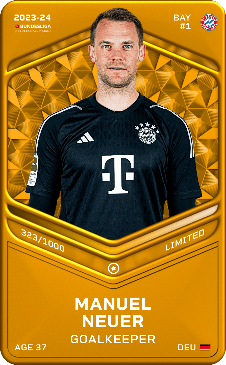 Manuel Neuer 2023-24 • Limited 323/1000