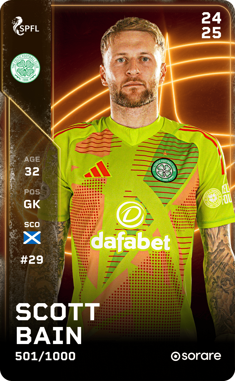 Scott Bain 2024-25 • Limited 501/1000