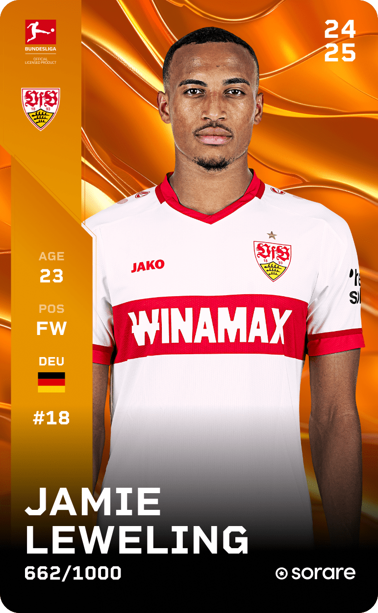 Jamie Leweling 2024-25 • Limited 662/1000