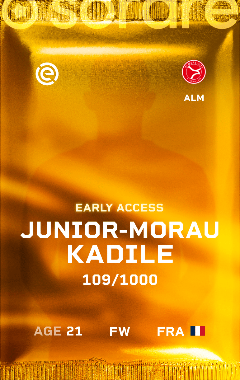 Junior-Morau Kadile 2024-25 • Limited 109/1000