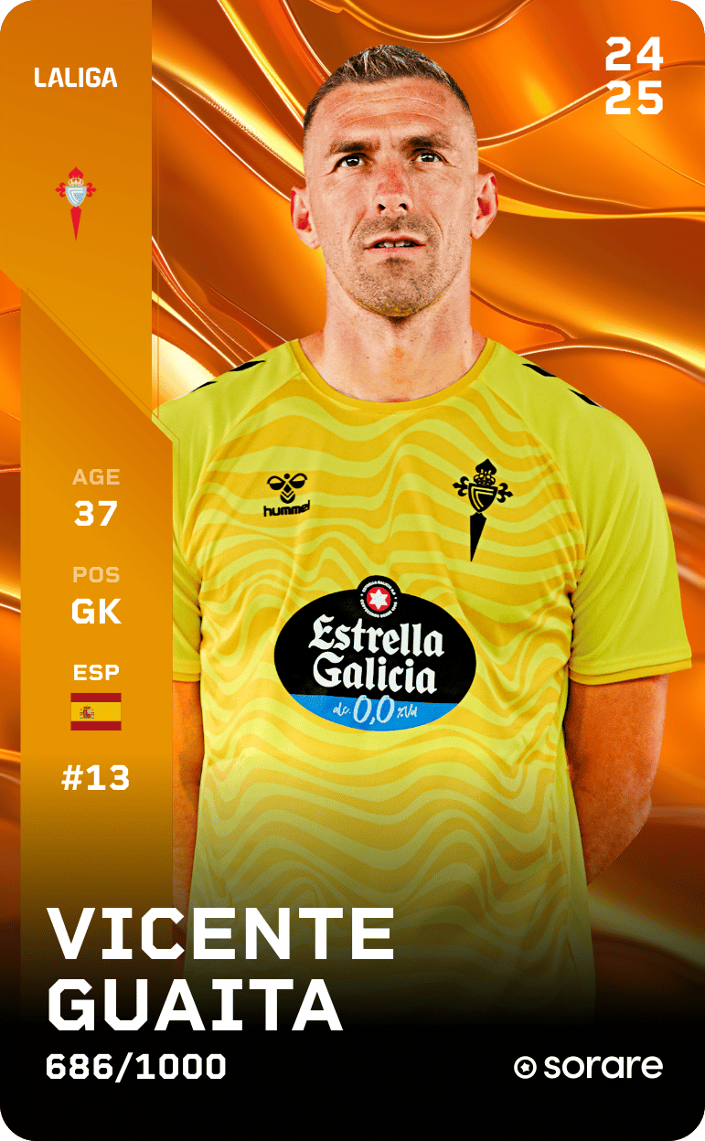 Vicente Guaita 2024-25 • Limited 686/1000