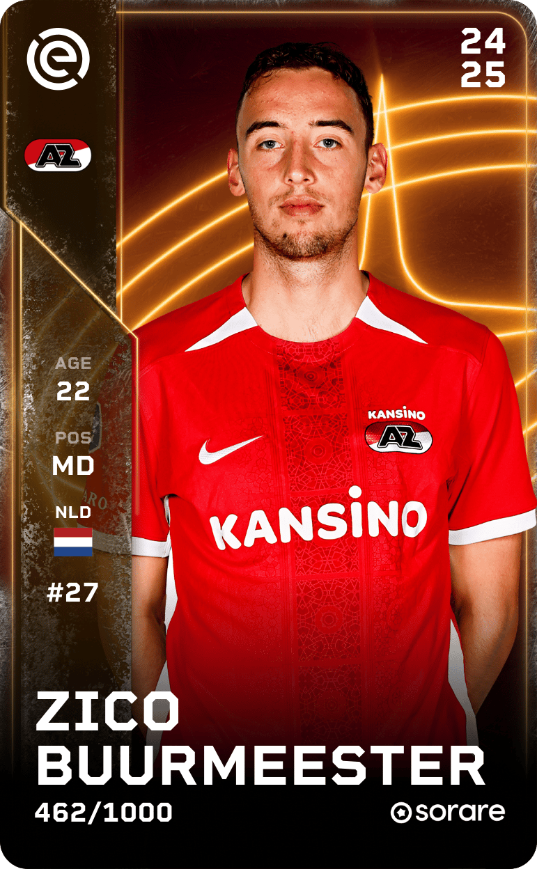 Zico Buurmeester 2024-25 • Limited 462/1000