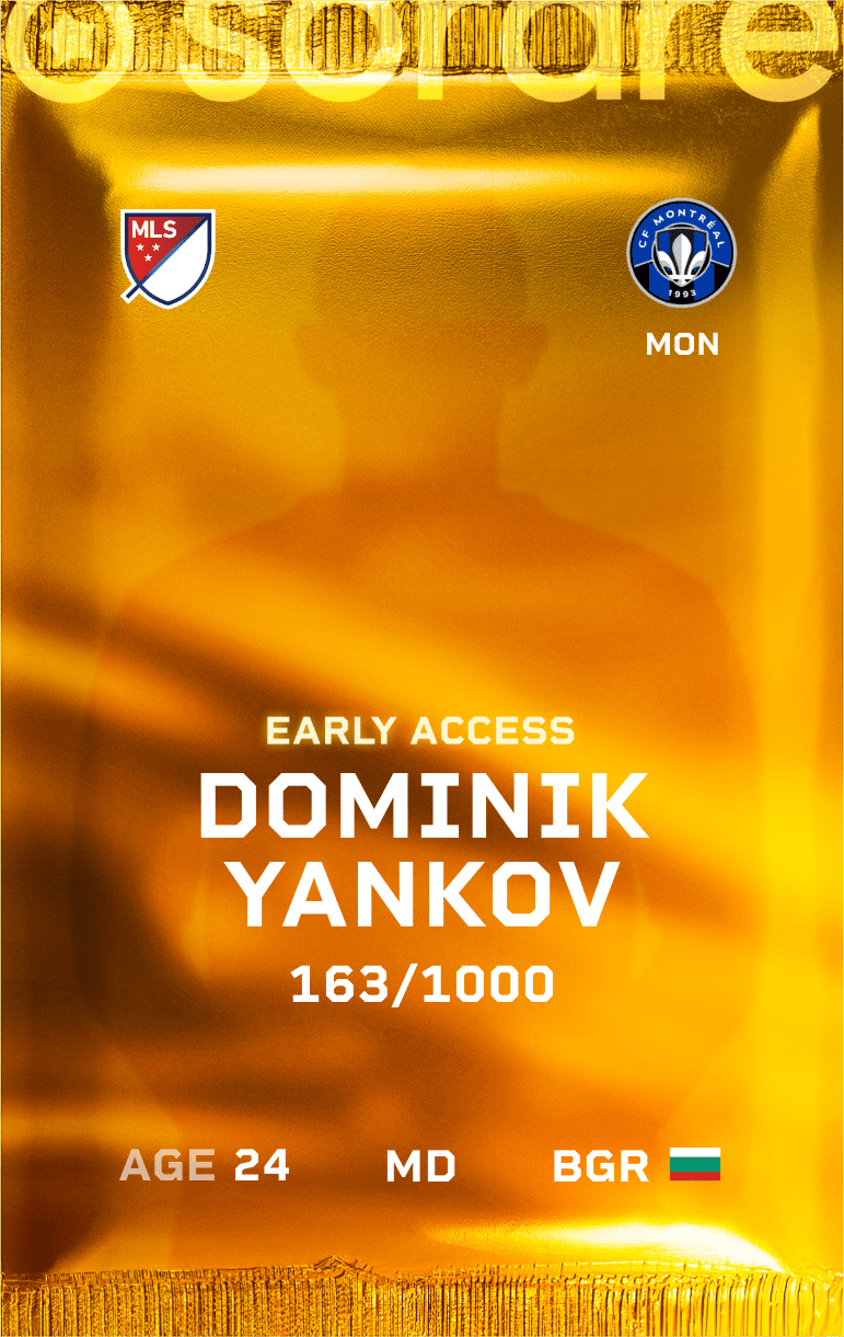 Dominik Yankov 2025-26 • Limited 163/1000