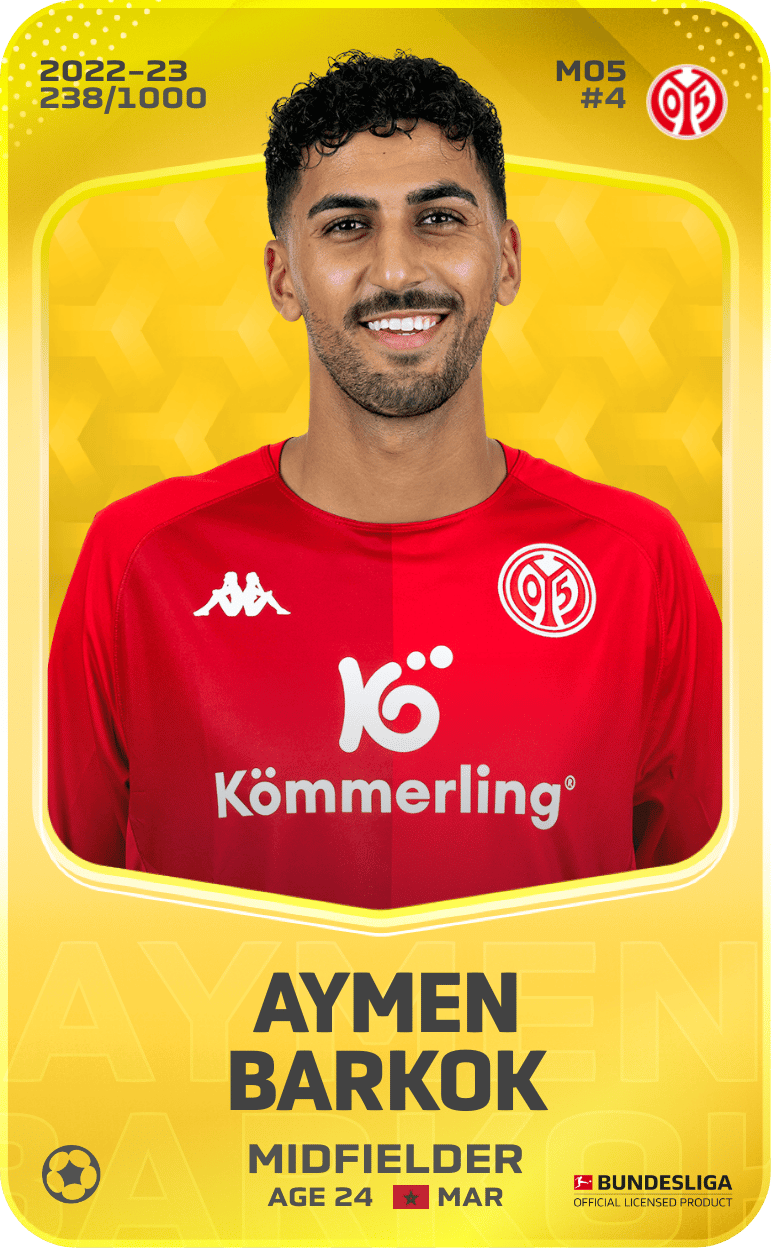 Aymen Barkok 2022-23 • Limited 238/1000