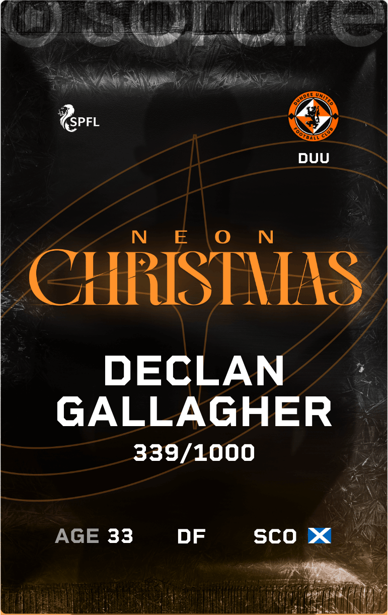 Declan Gallagher 2024-25 • Limited 339/1000