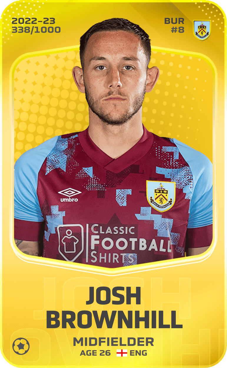 Josh Brownhill 2022-23 • Limited 338/1000