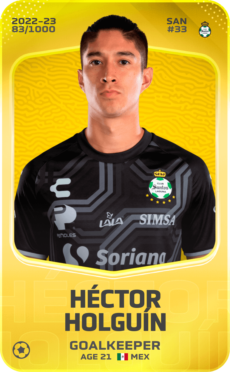 Héctor Holguín 2022-23 • Limited 83/1000