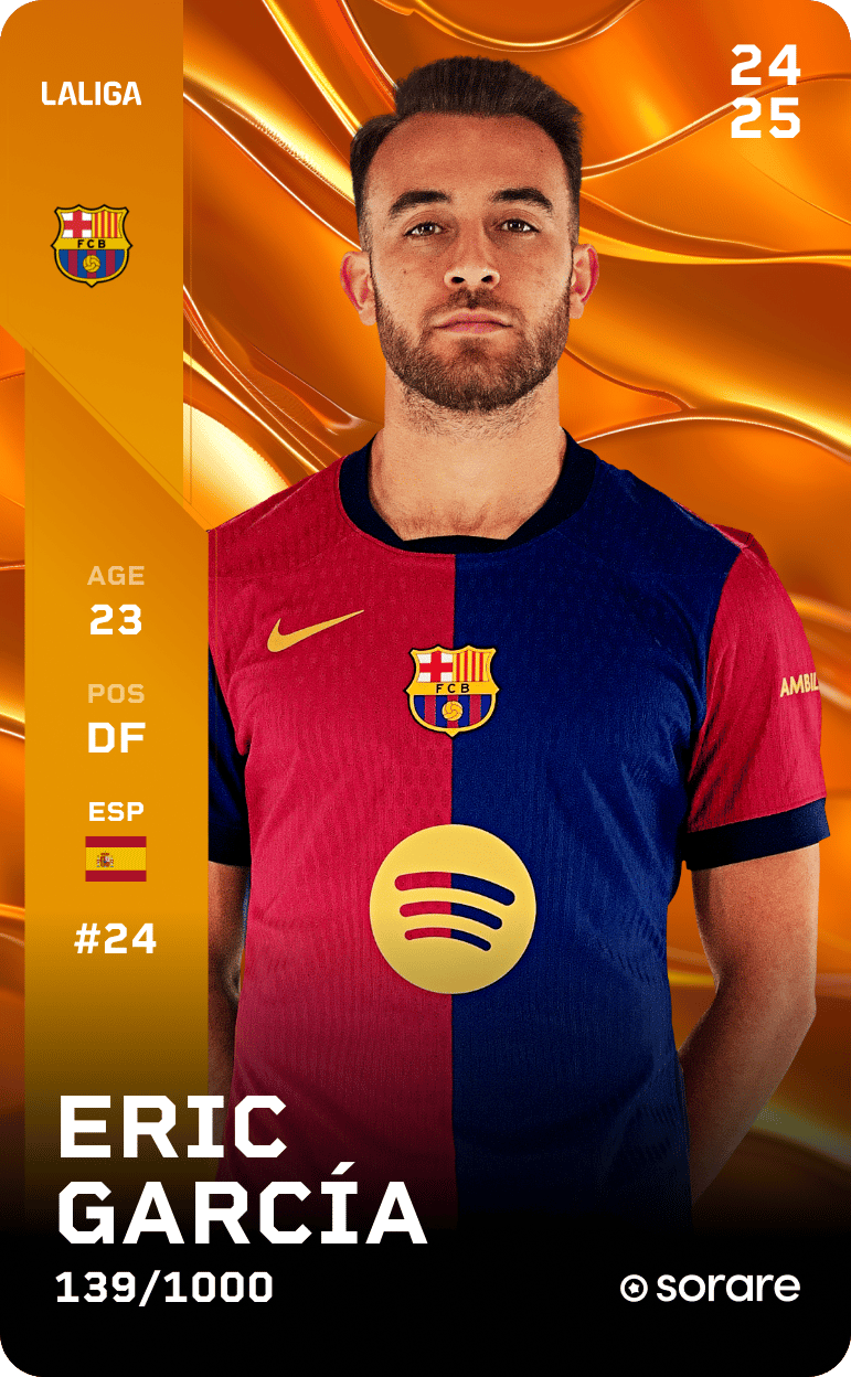 Eric García 2024-25 • Limited 139/1000