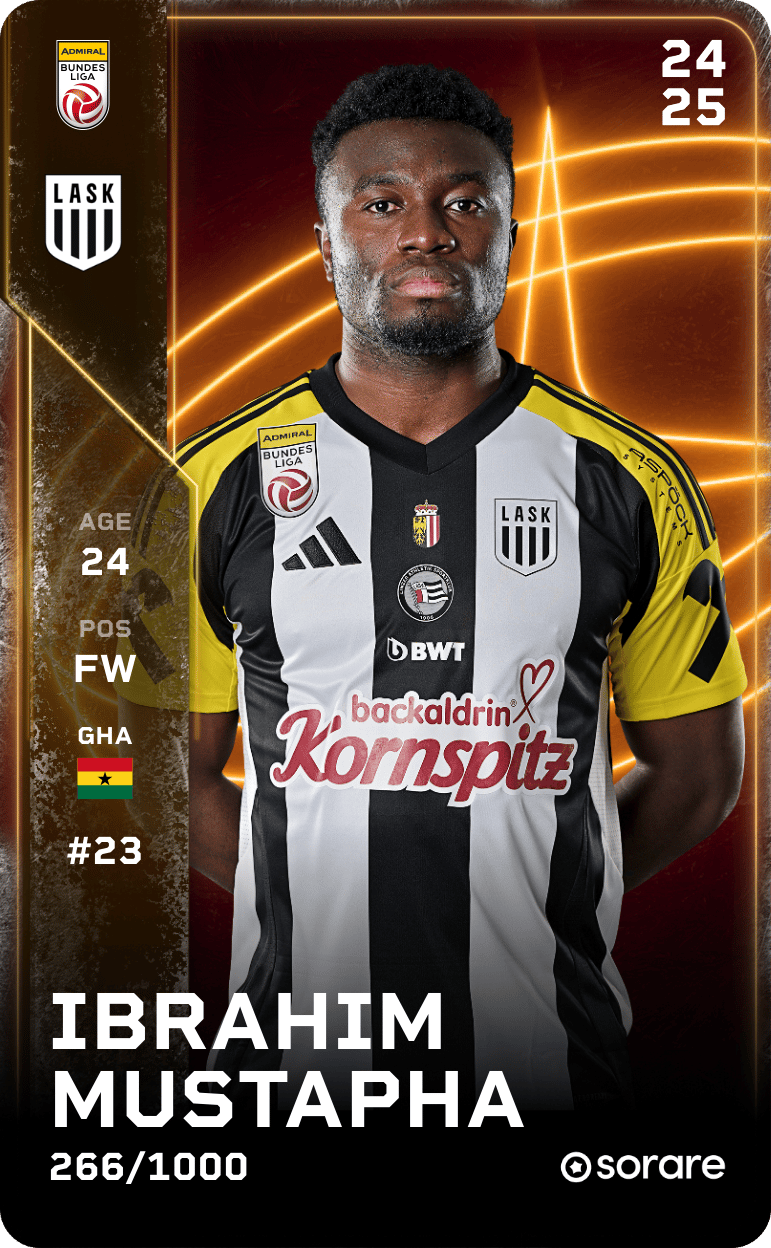 Ibrahim Mustapha 2024-25 • Limited 266/1000