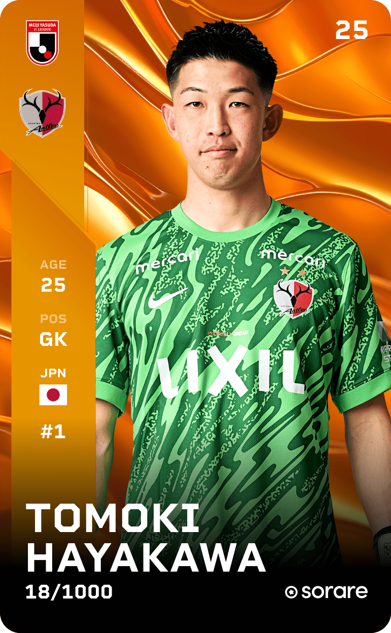 Tomoki Hayakawa 2025-26 • Limited 18/1000