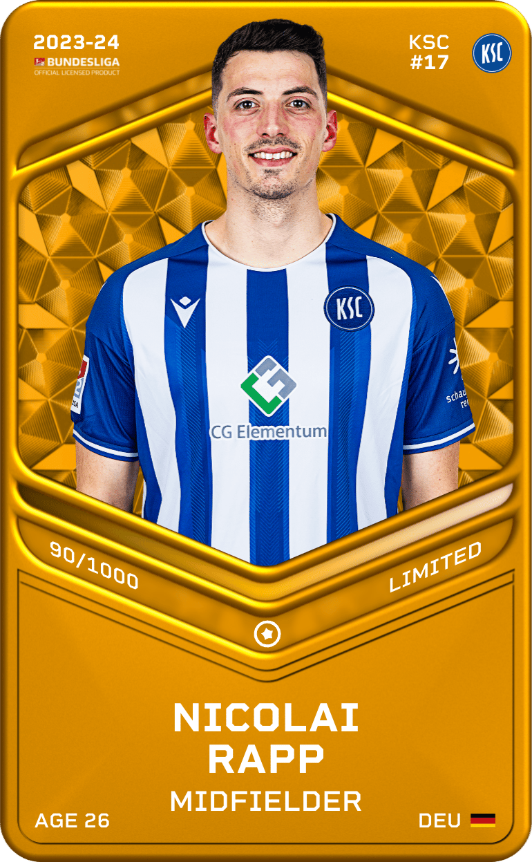 Nicolai Rapp 2023-24 • Limited 90/1000