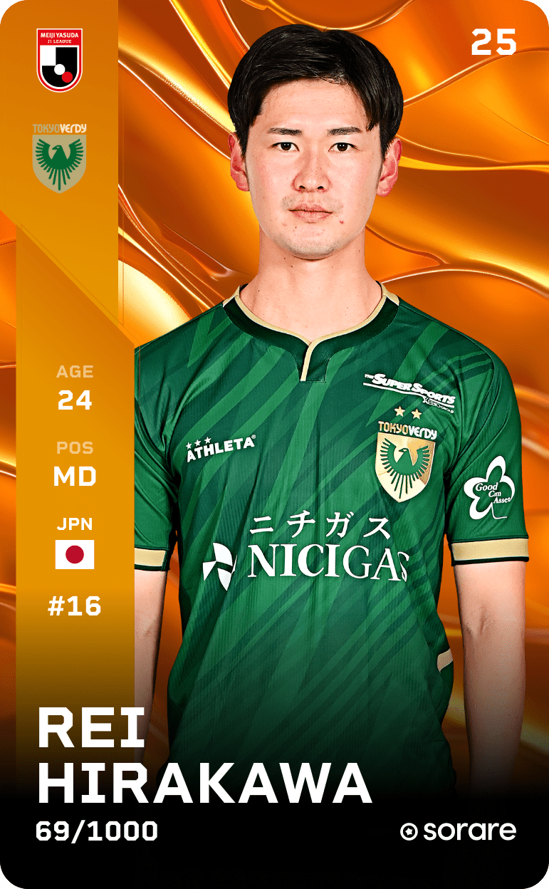 Rei Hirakawa 2025-26 • Limited 69/1000