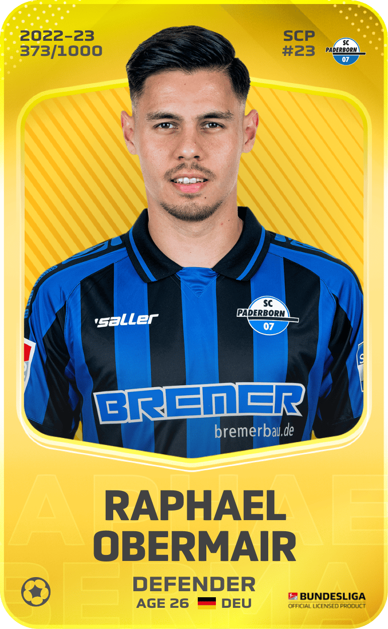 Raphael Obermair 2022-23 • Limited 373/1000