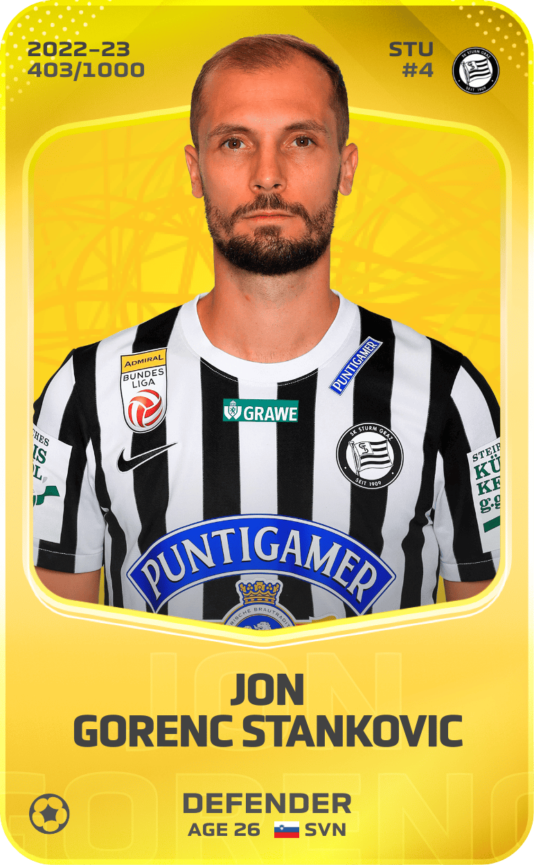Jon Gorenc Stankovic 2022-23 • Limited 403/1000