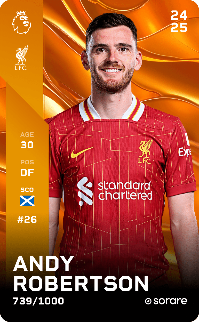 Andy Robertson 2024-25 • Limited 739/1000