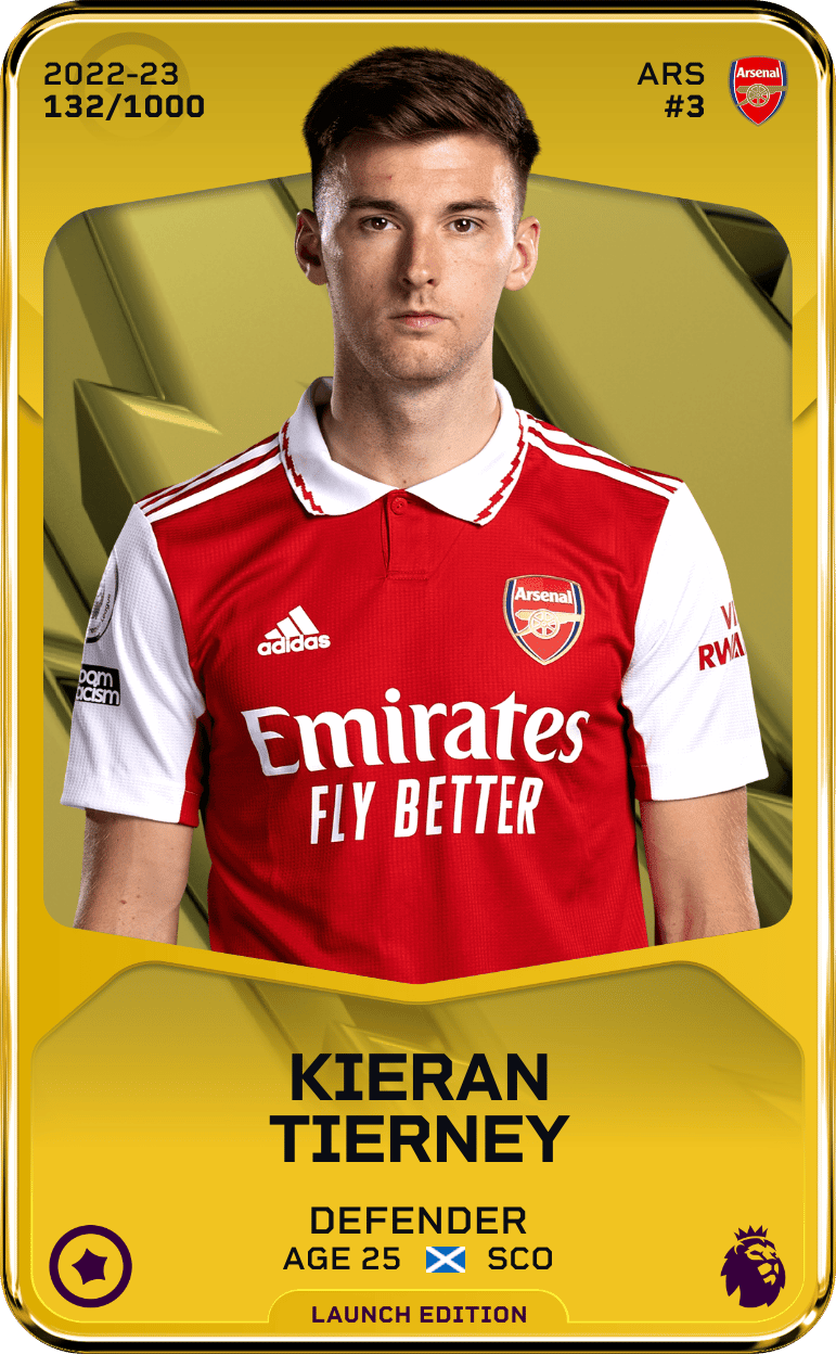 Kieran Tierney 2022-23 • Limited 132/1000