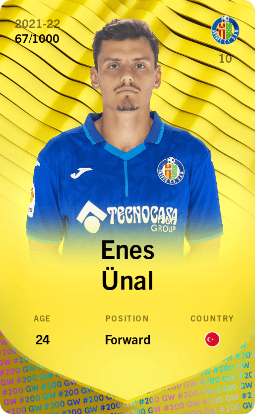 Enes Ünal 2021-22 • Limited 67/1000
