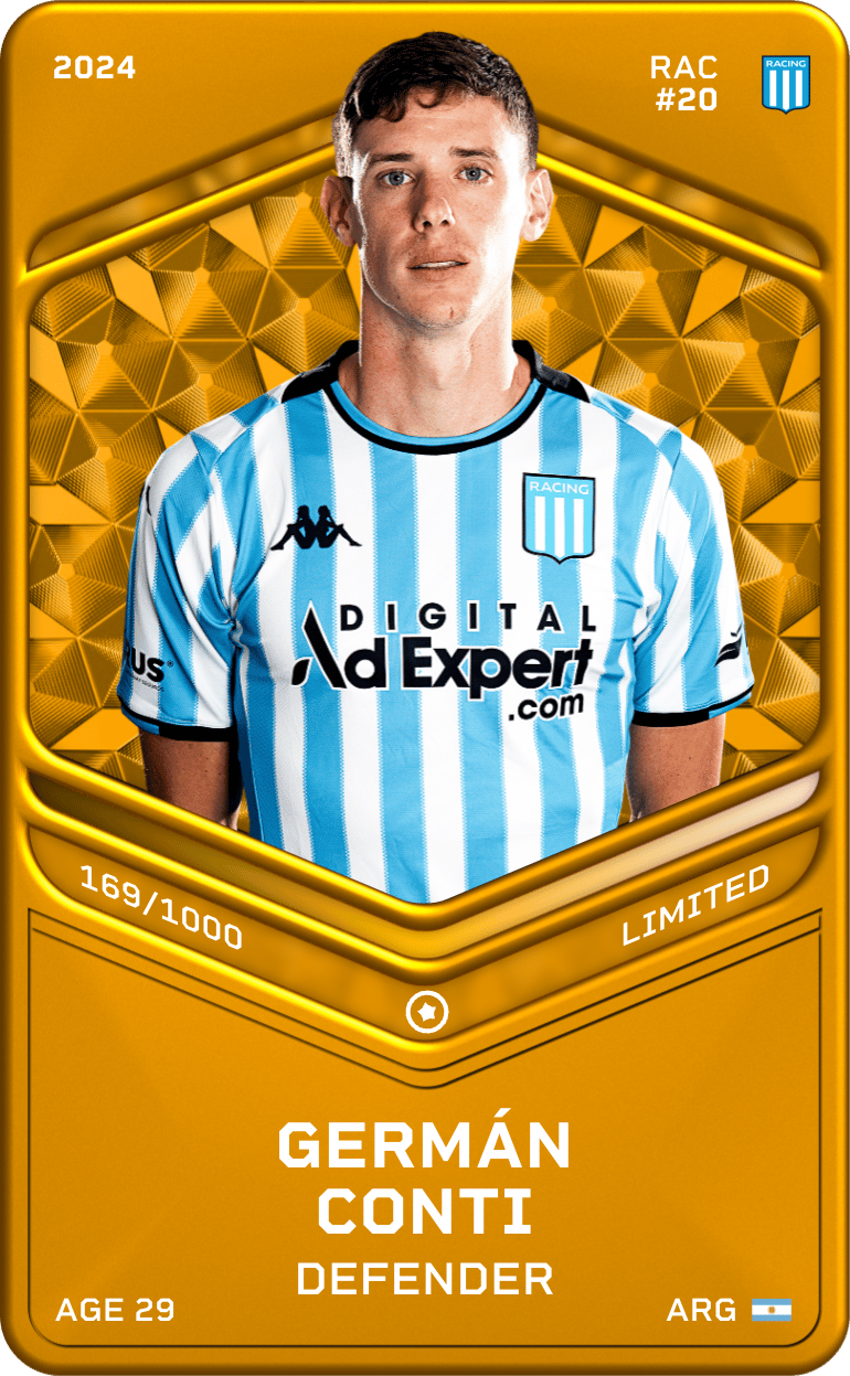 Germán Conti 2024-25 • Limited 169/1000