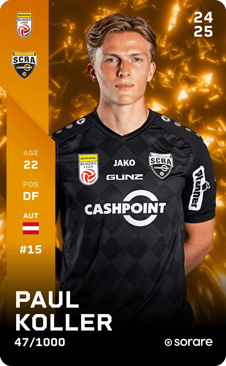 Paul-Friedrich Koller 2024-25 • Limited 47/1000