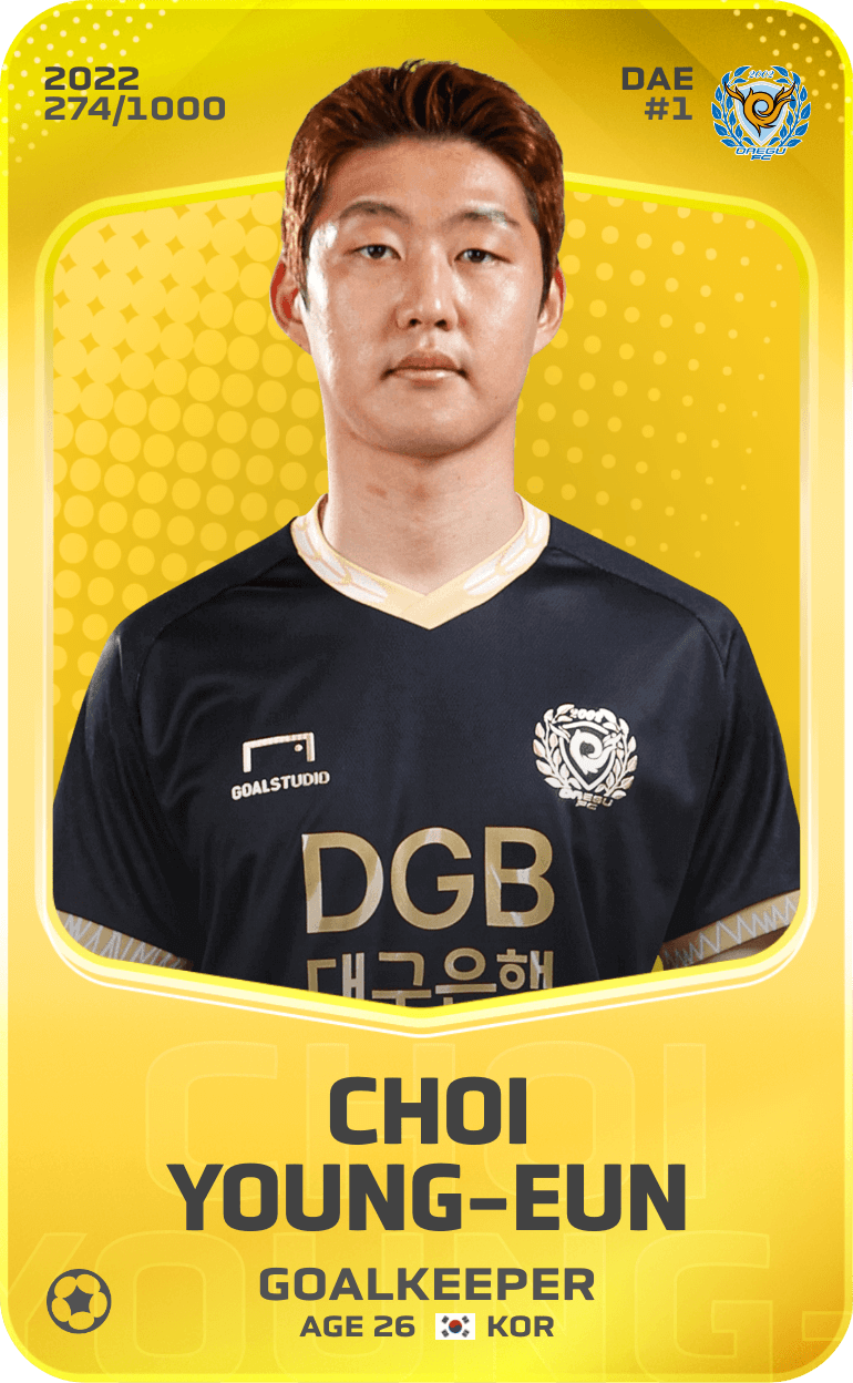 Choi Young-Eun 2022-23 • Limited 274/1000