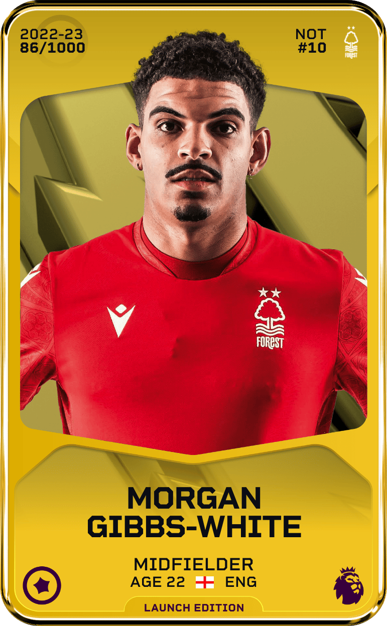 Morgan Gibbs-White 2022-23 • Limited 86/1000