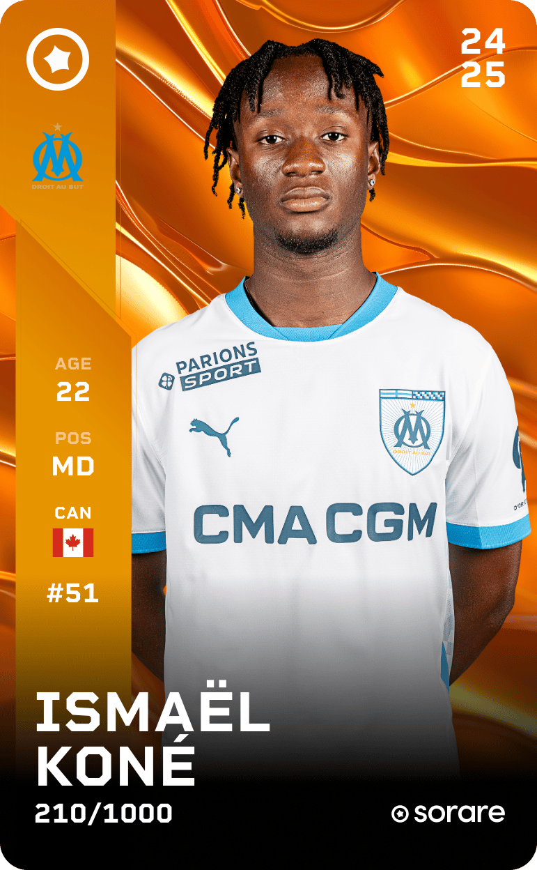 Ismaël Koné 2024-25 • Limited 210/1000