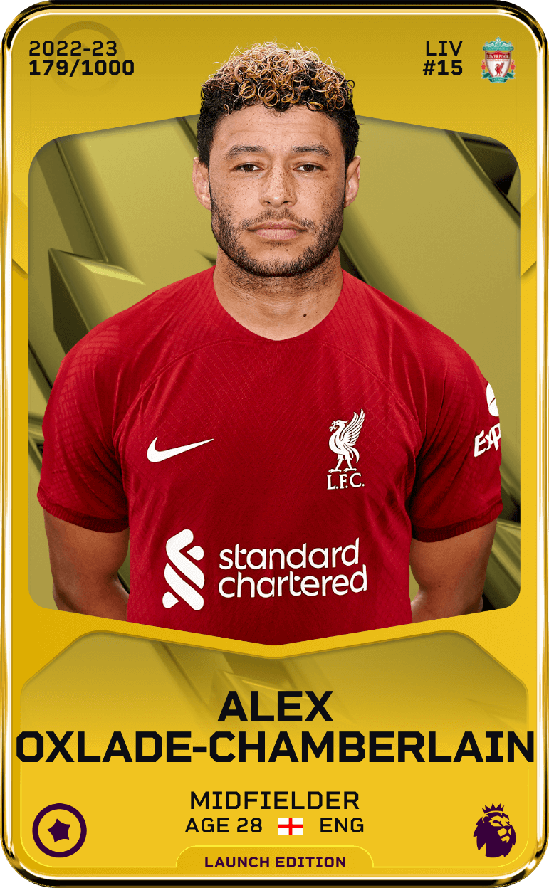Alex Oxlade-Chamberlain 2022-23 • Limited 179/1000