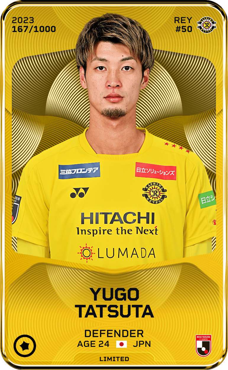 Yugo Tatsuta 2023-24 • Limited 167/1000