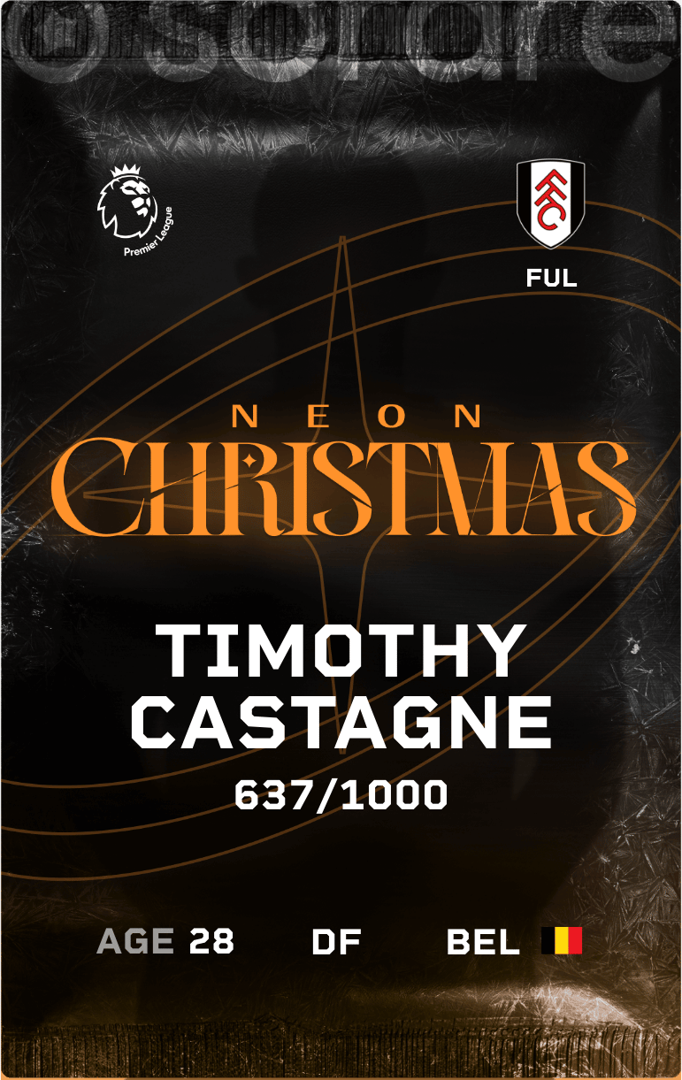 Timothy Castagne 2024-25 • Limited 637/1000
