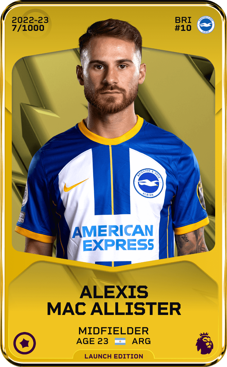 Alexis Mac Allister 2022-23 • Limited 7/1000