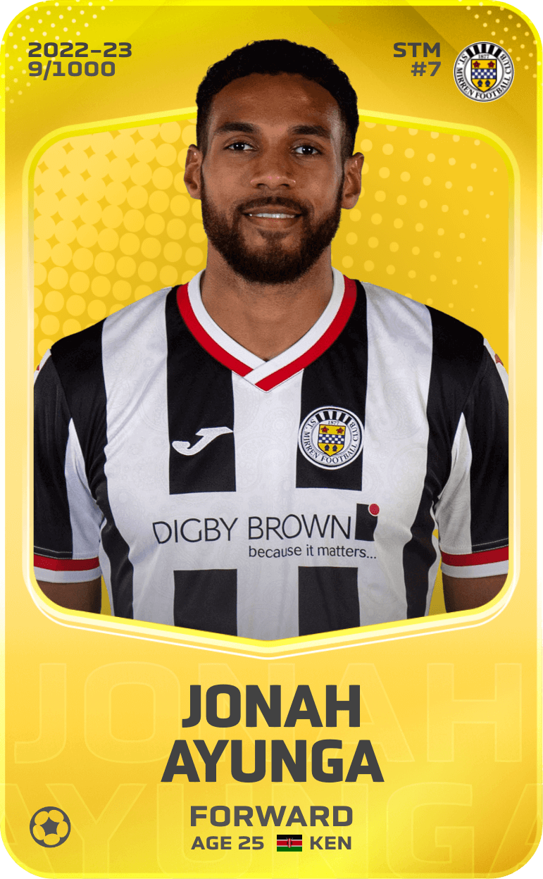 Jonah Ayunga 2022-23 • Limited 9/1000